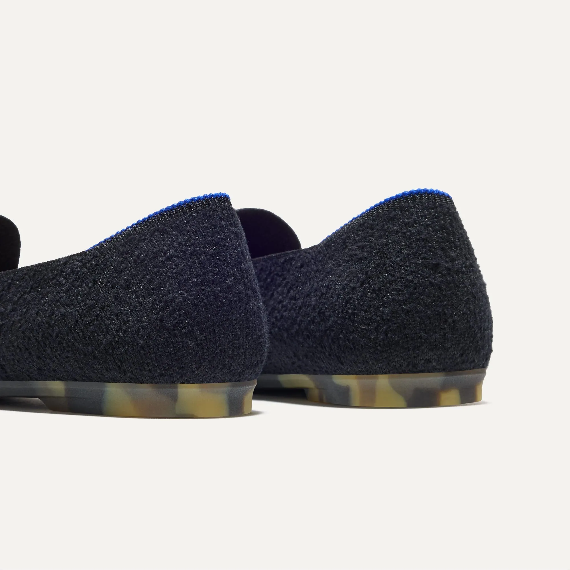 - Tassel Popular choice Limited supply Bouclé Loafer The Black Almond