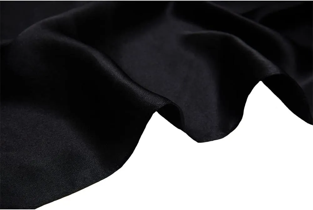100% Mulberry Silk Scarf Square Hair Scarves Fashion Pattern Neck Scarfs for Women