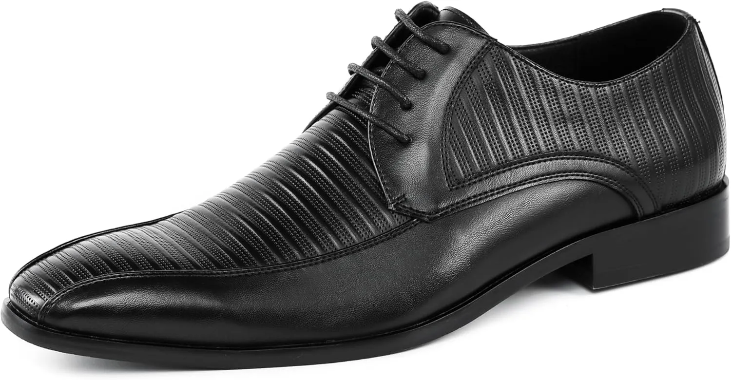Amali Piedmont - Mens Dress Shoes - Oxford Shoes for Men - Tuxedo Shoes - Lace Up Mens Casual Dress Shoes