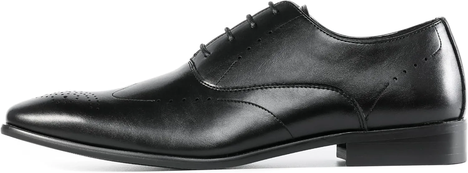 Amali Piedmont - Mens Dress Shoes - Oxford Shoes for Men - Tuxedo Shoes - Lace Up Mens Casual Dress Shoes