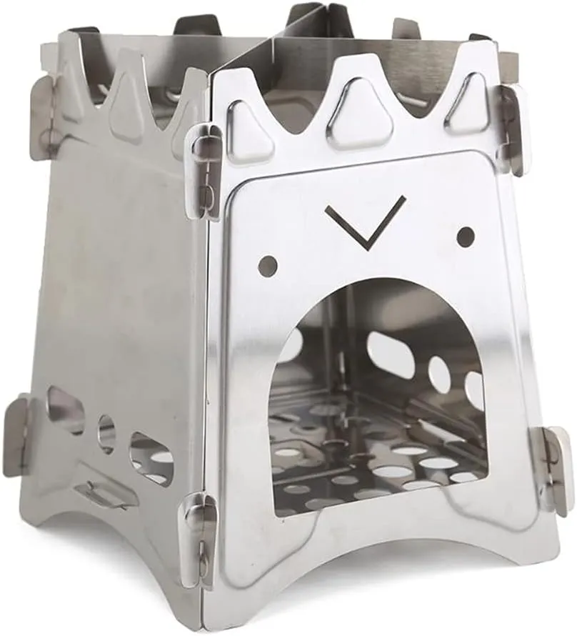 Assembled Oven Camping Barbecue Square Portable Stove Hot Plate Travel Cooking Stove Home Kitchen