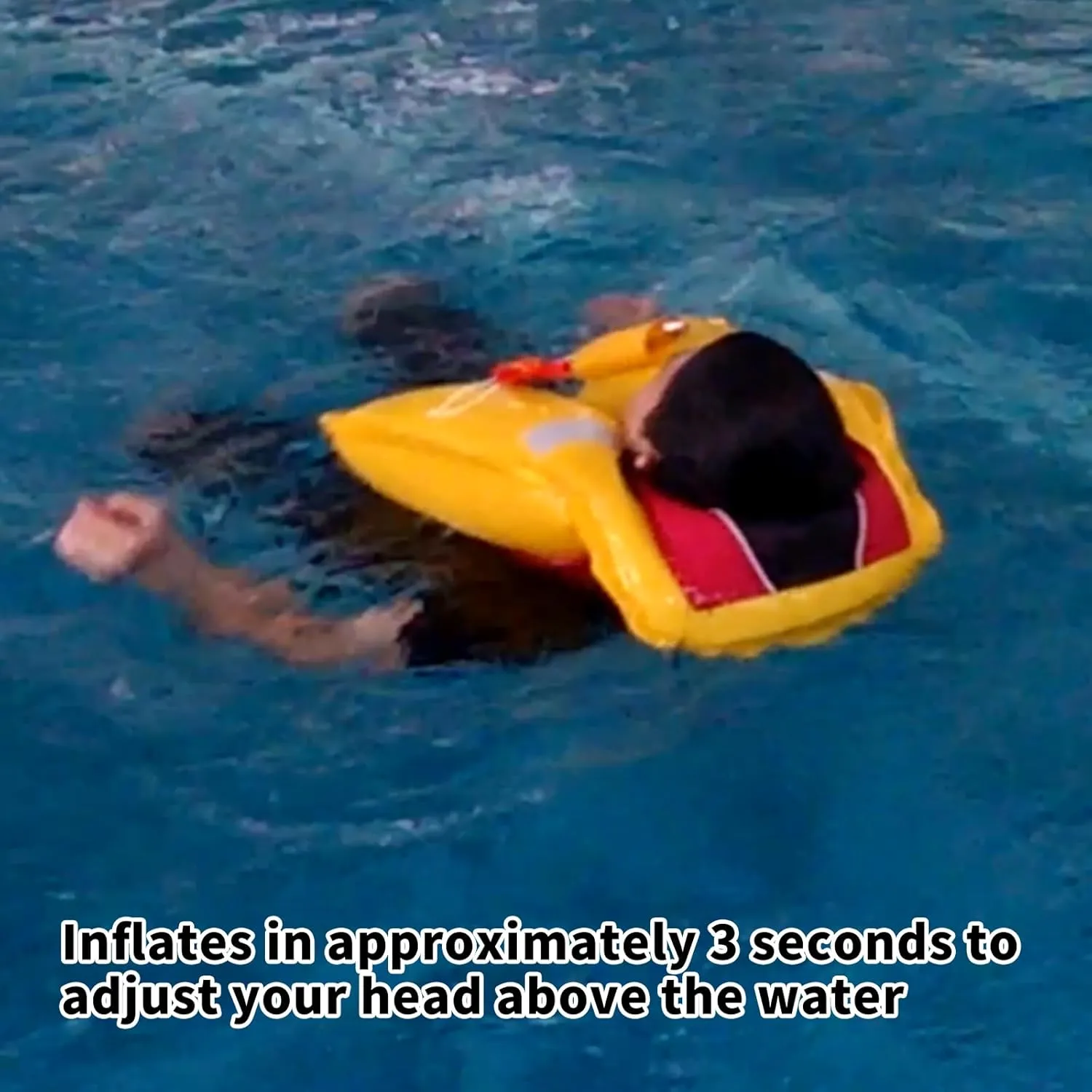 Automatic Inflatable Life Jacket|Life Vest for Adults|PFD Low Profile|Supports up to 330 lbs