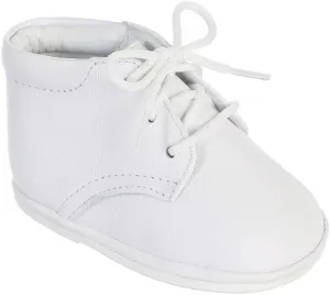 Avery Hill Boy's Leather High Top Lace-Up Baptism Special Occasion Shoes - Many Styles!