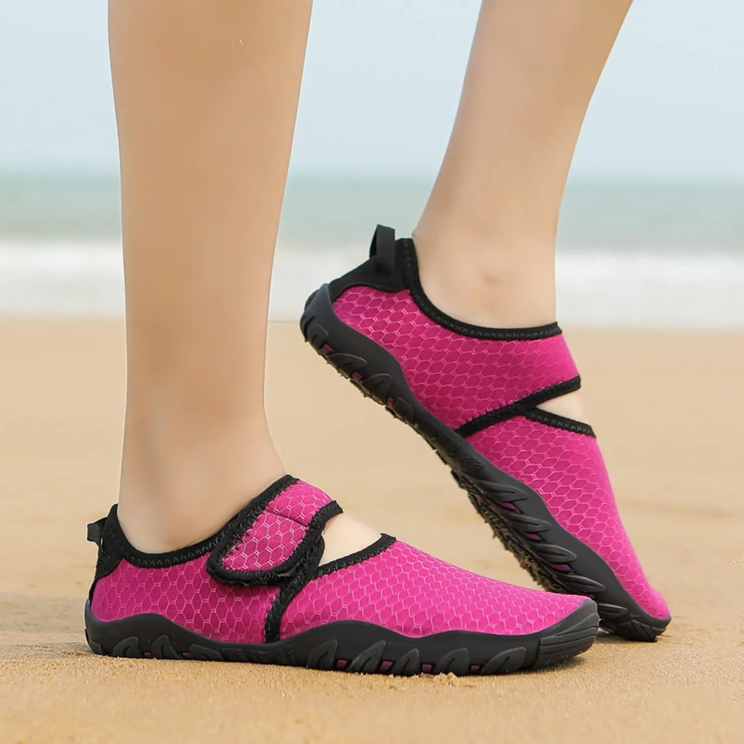 Barefoot Quick Dry Aqua Water Shoes for Swim Beach Pool Surf Hiking Kayaking Diving Yoga Outdoor Sports Men Women Lightweight