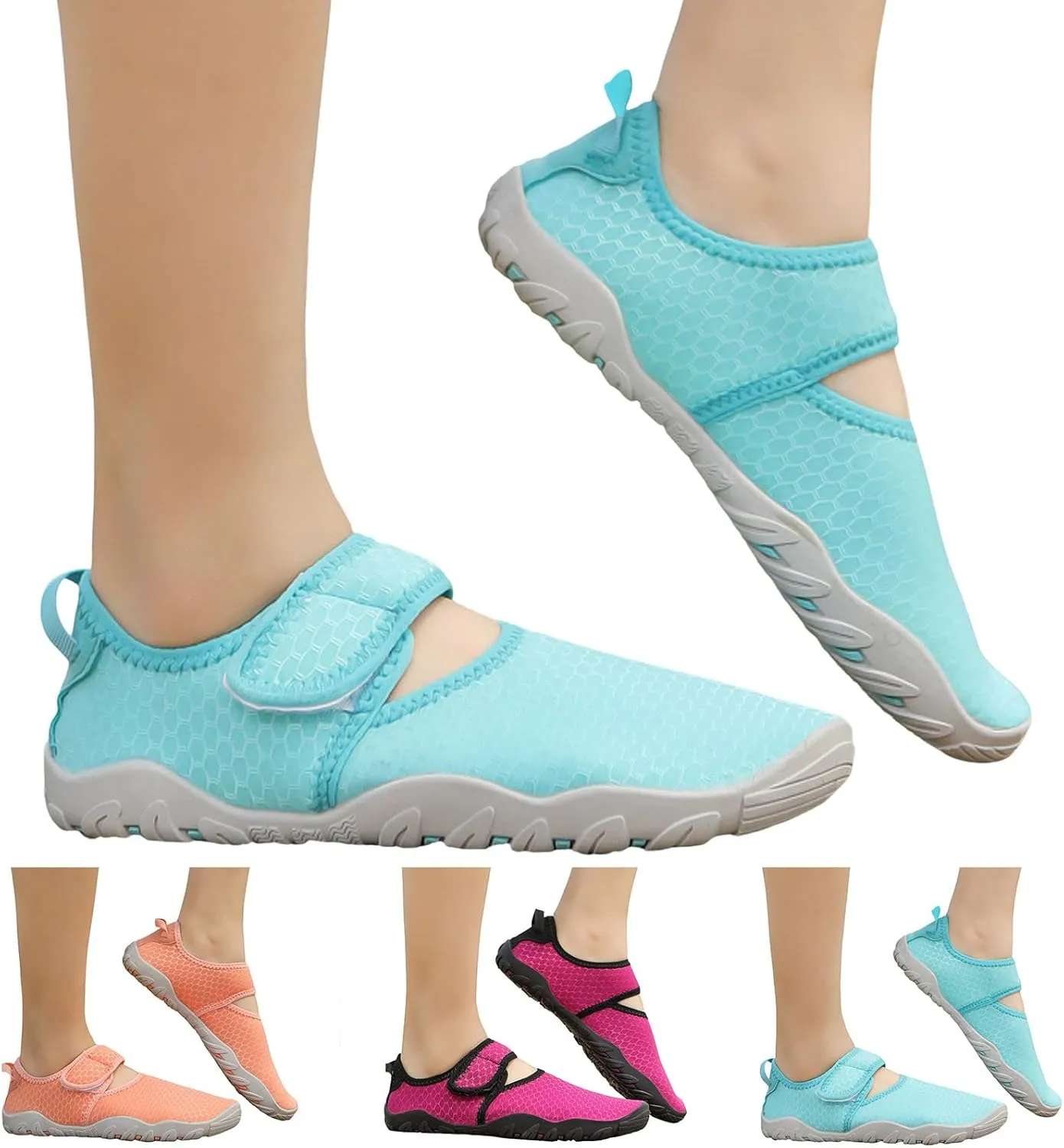 Barefoot Quick Dry Aqua Water Shoes for Swim Beach Pool Surf Hiking Kayaking Diving Yoga Outdoor Sports Men Women Lightweight