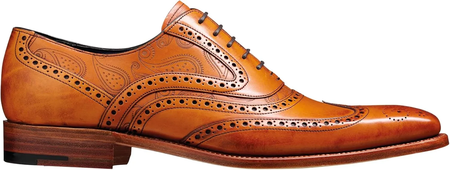 BARKER McClean Men's Handmade Leather Oxford Dress Shoes – Goodyear Welted, Full Leather Sole, Premium Calf Leather – Formal & Business Wear