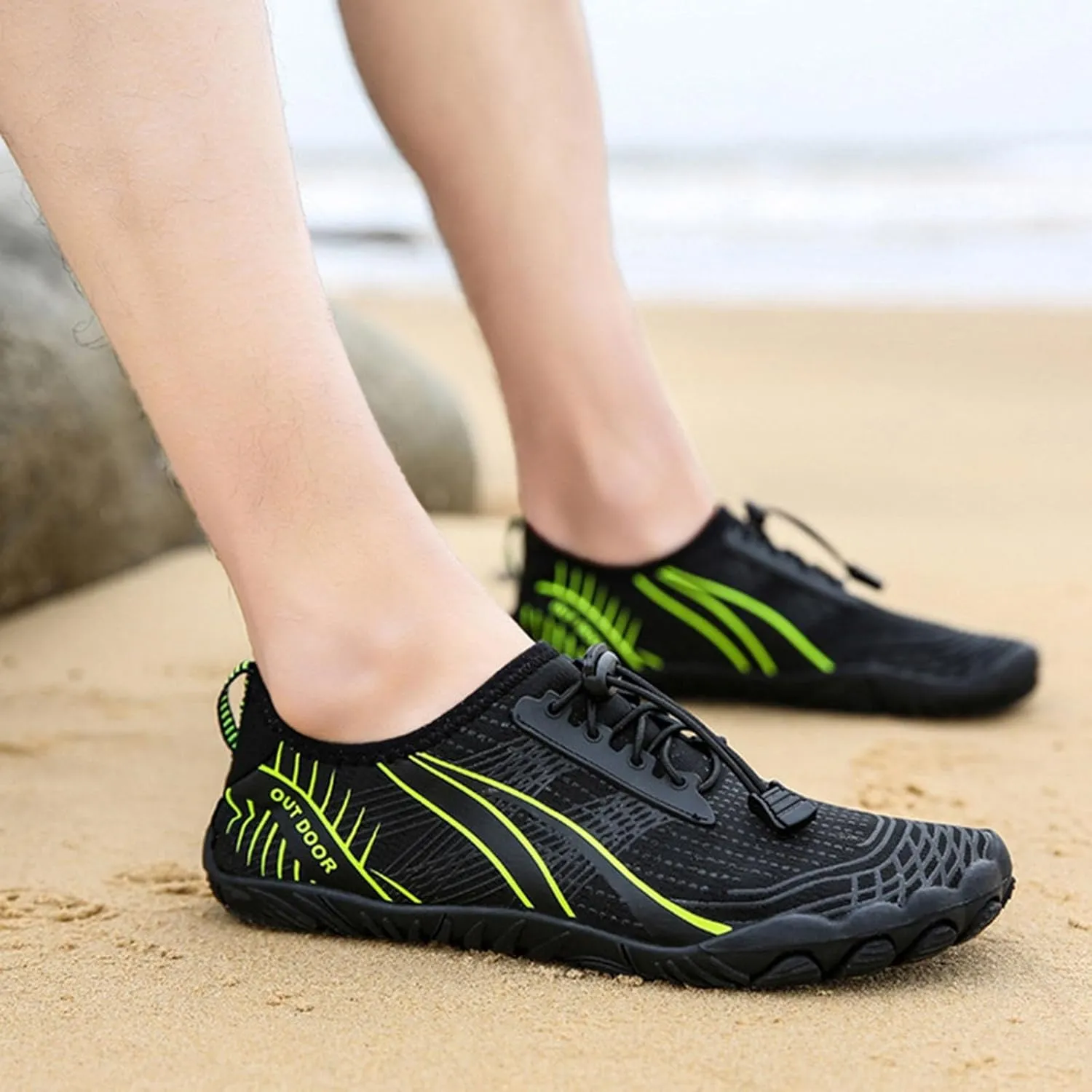 Beach Swim Water Shoes for Men Women Quick Dry Barefoot Aqua Pool Surf Hiking Kayaking Diving Yoga Lightweight Breathable