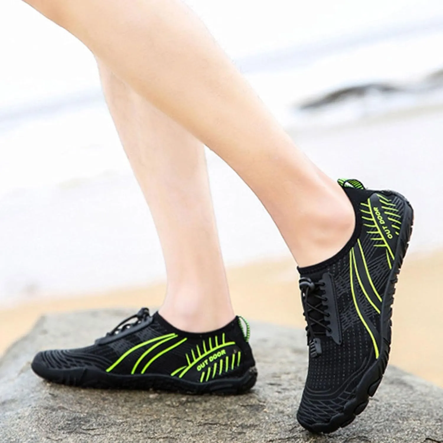 Beach Swim Water Shoes for Men Women Quick Dry Barefoot Aqua Pool Surf Hiking Kayaking Diving Yoga Lightweight Breathable
