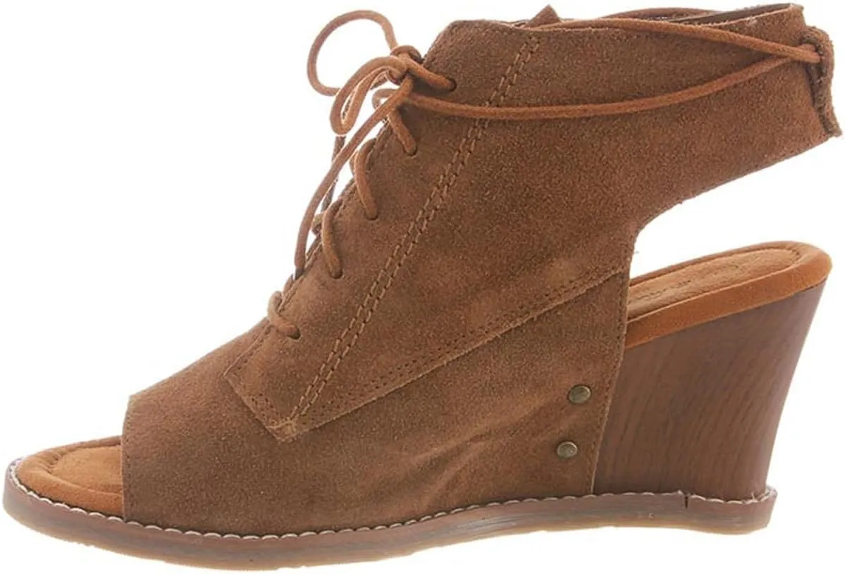 BEARPAW Women's Aracelli Multiple Colors | Women's Wedge Sandal | Women's Shoe | Comfortable & Lightweight