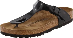 Birkenstock Women's GIzeh Thong Sandal, Black Patent, 37 M EU/6-6.5 B(M) US