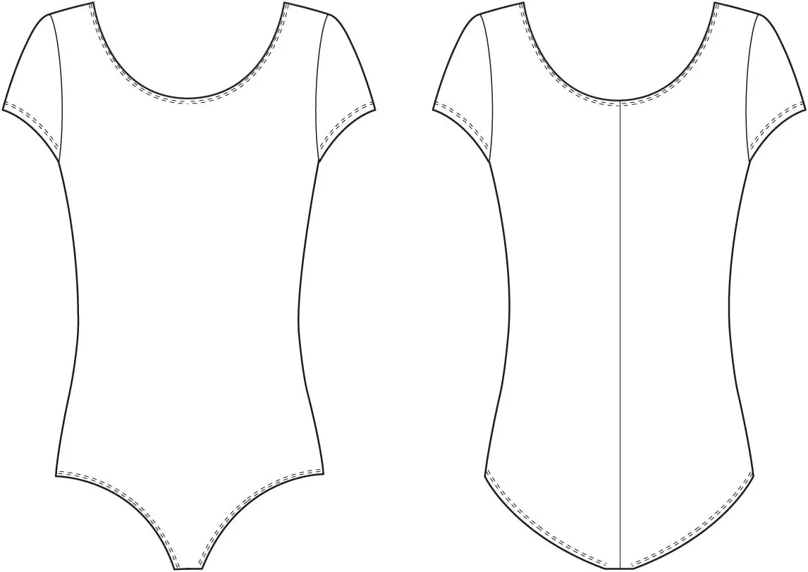 Bloch Dance Girls Dujour Microlux Short sleeve Leotard
