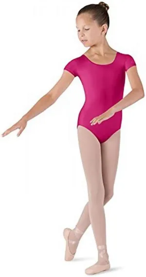Bloch Dance Girls Dujour Microlux Short sleeve Leotard