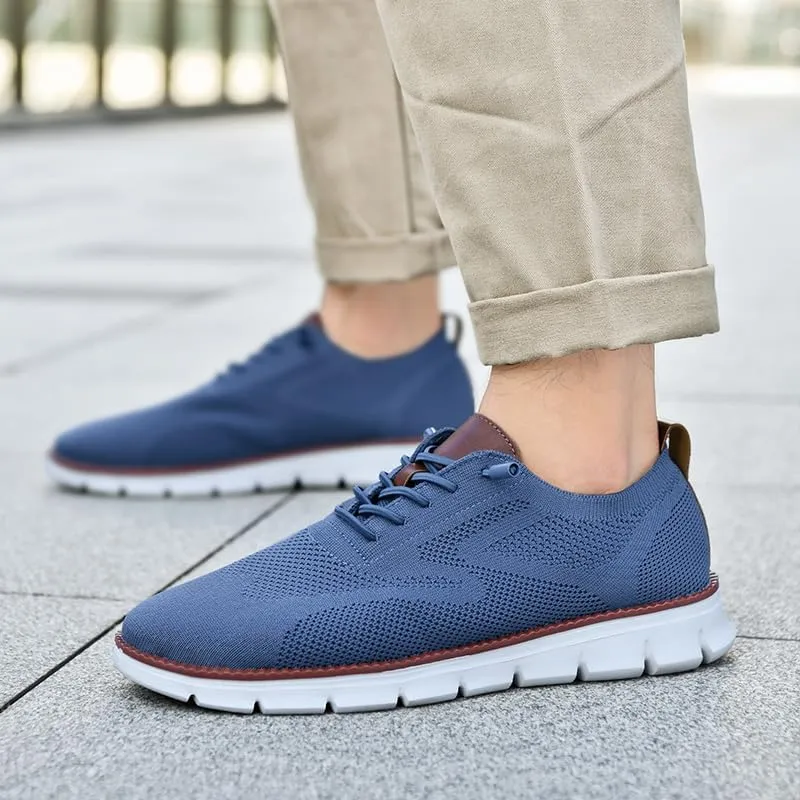 Breeze Shoes for Men Oxfords Lace-Up Lightweight Casual Walking Comfortable Dress wearbreeze Breeze Urban Shoes