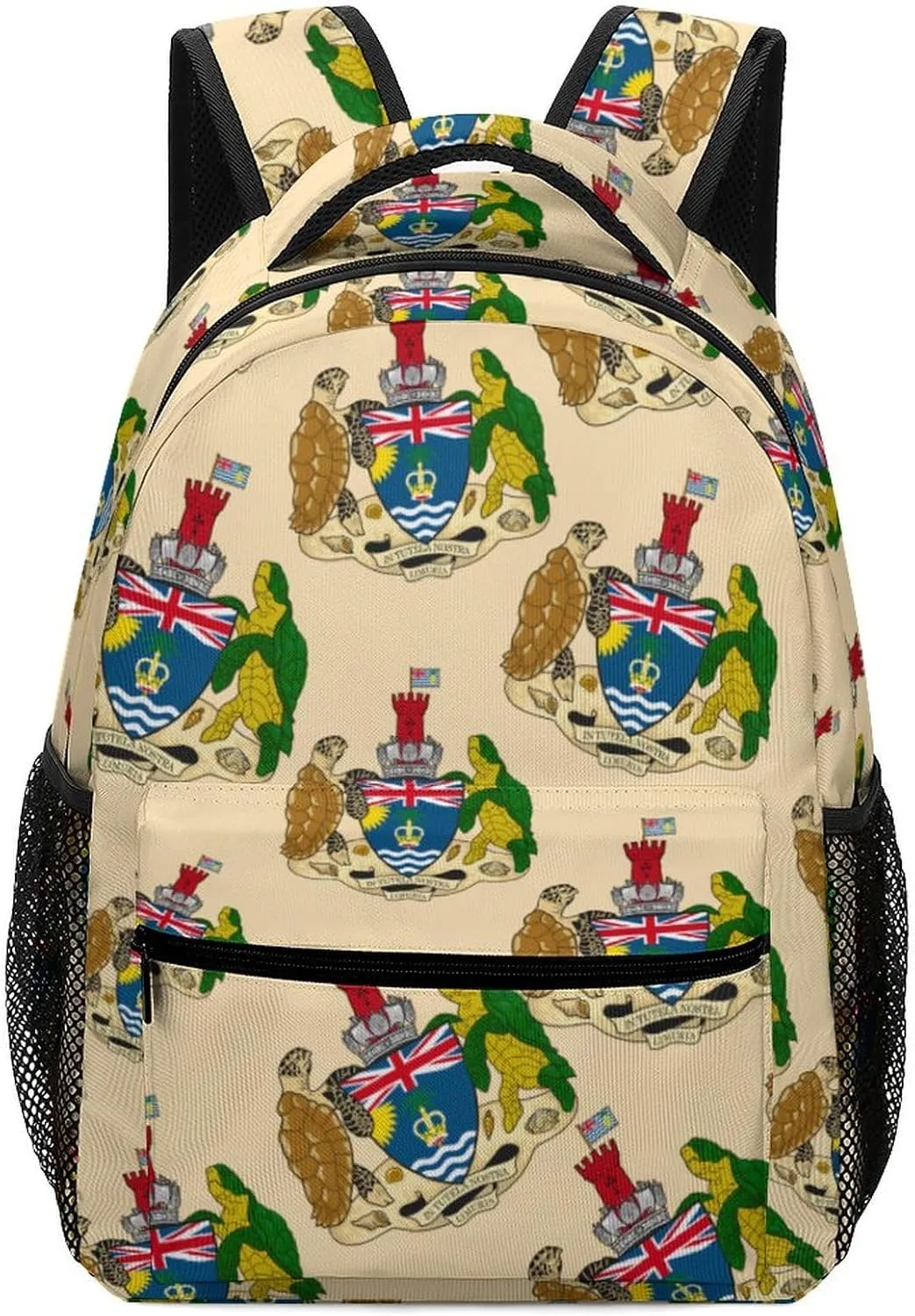 British Indian Ocean Territory Unisex Causal Backpack Lightweight Daypack Classic Shoulder Bag for Men Women Travel Work