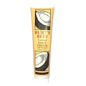 Burt's Bees Coconut Foot Creme with Vitamin E, 4.34-Ounce Tubes (Pack of 2)