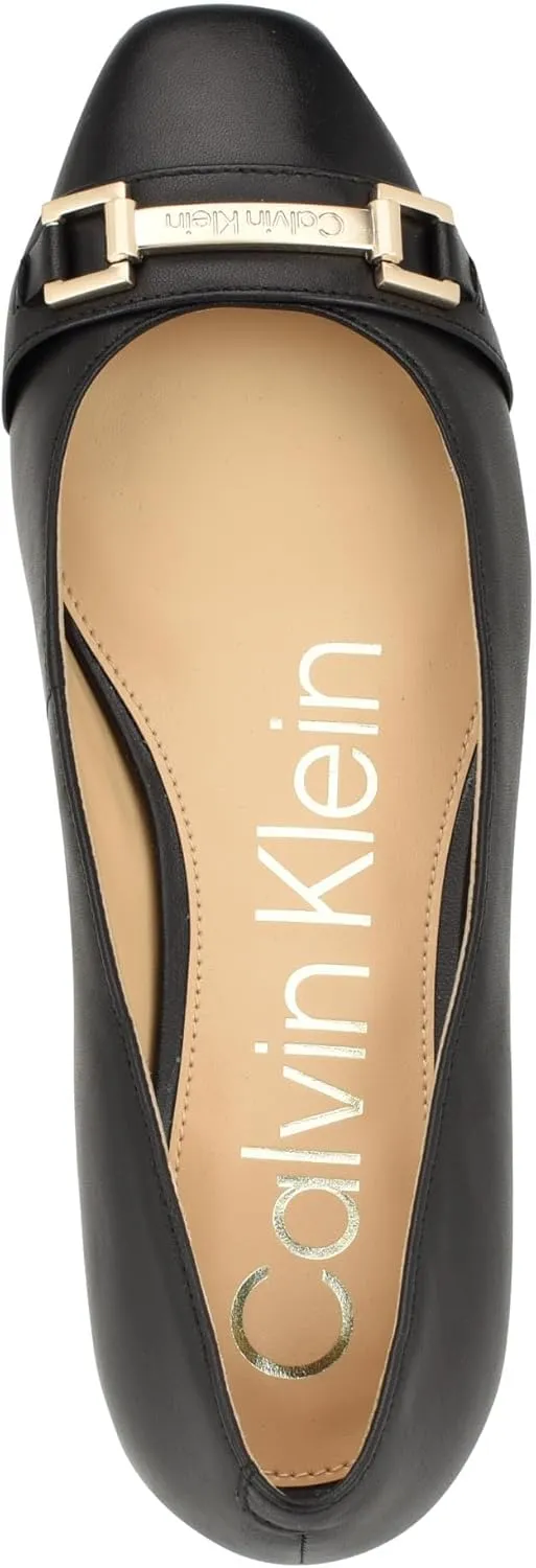 Calvin Klein Women's Crystil Ballet Flat
