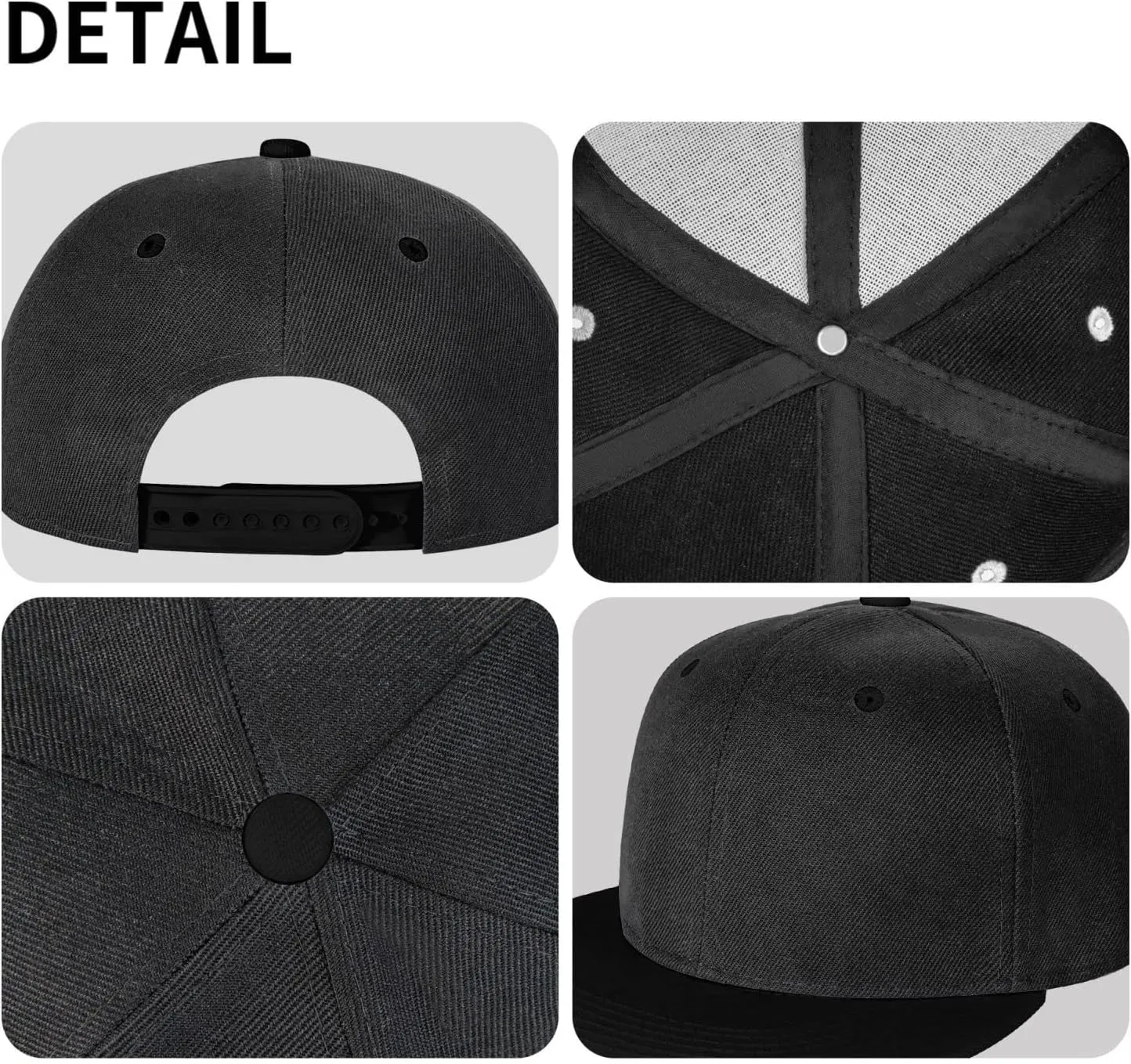 Chef with Spatula and Frying Pan Snapback Hat for Men Women Baseball Cap Trucker Flat Bill Hats Dad Caps