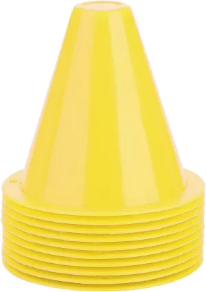 CHICIRIS 10pcs Soccer Cones with Stable Design for Marking and Controlling Football Training Sessions