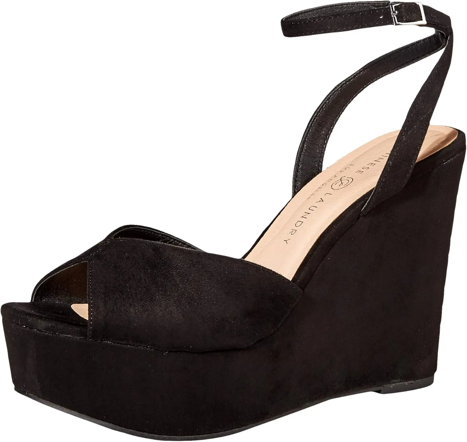 Chinese Laundry Women's Ankle Strap, Platform Wedge Sandal