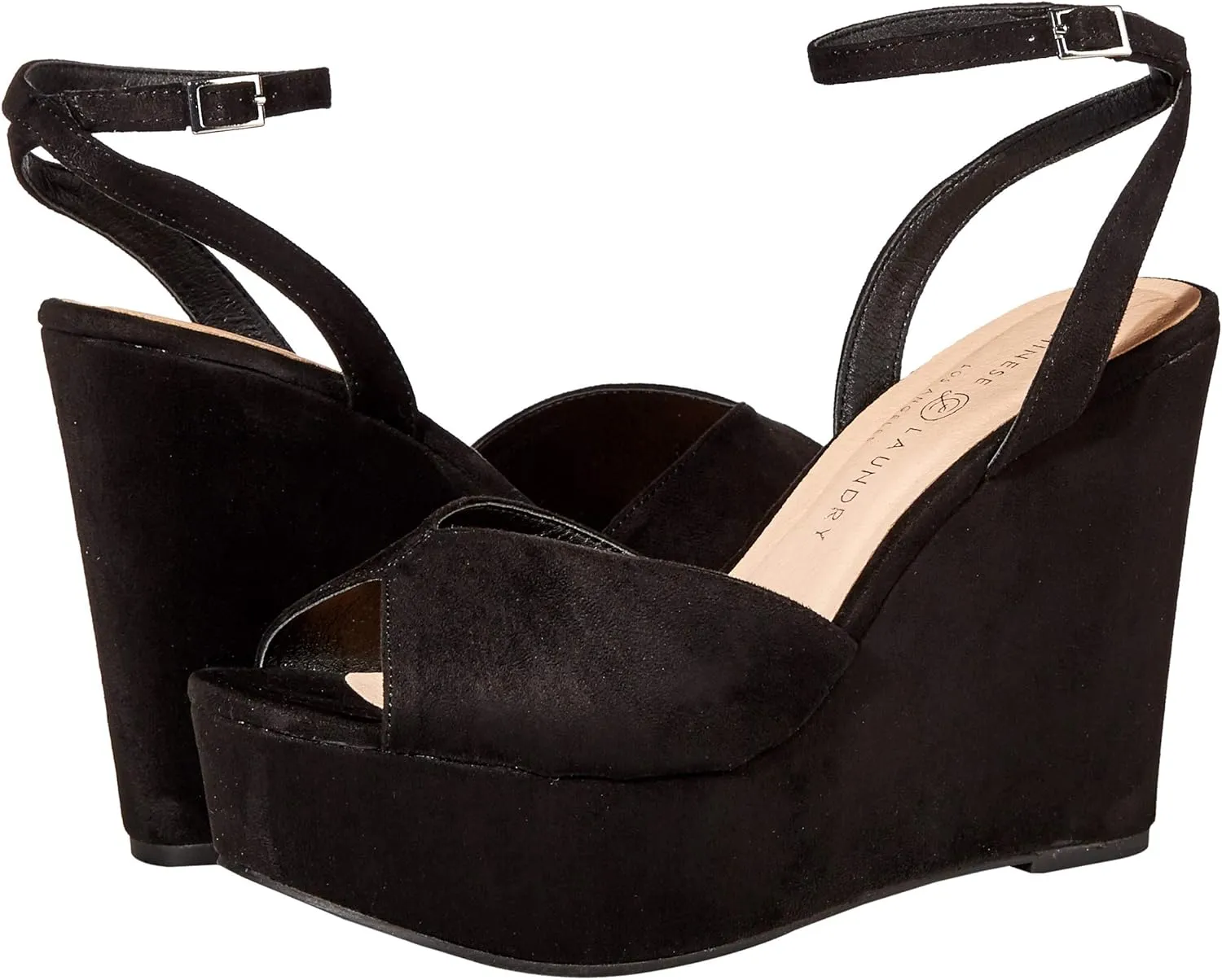 Chinese Laundry Women's Ankle Strap, Platform Wedge Sandal