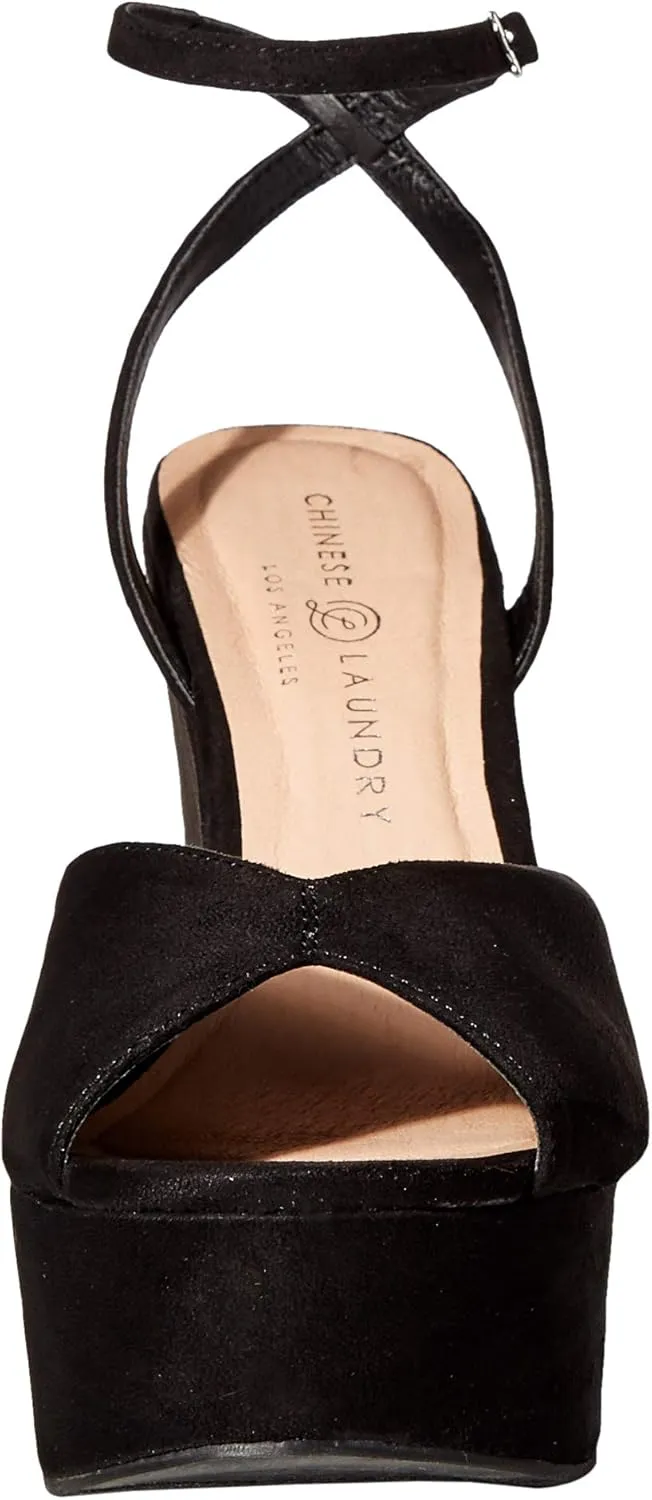 Chinese Laundry Women's Ankle Strap, Platform Wedge Sandal