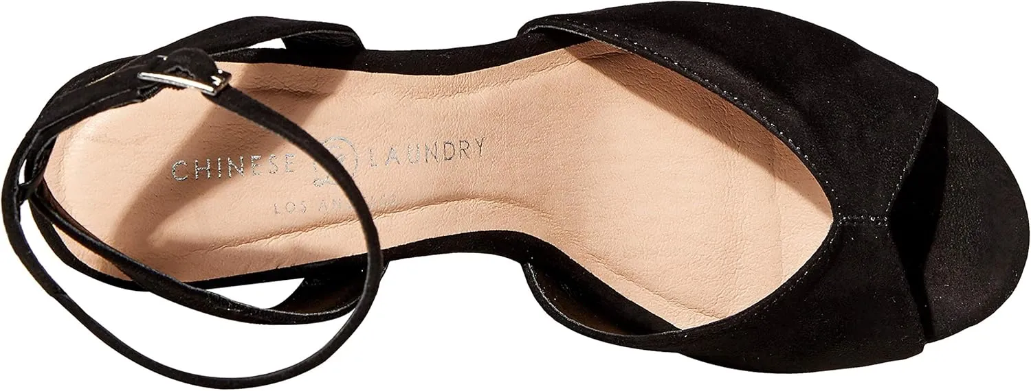 Chinese Laundry Women's Ankle Strap, Platform Wedge Sandal