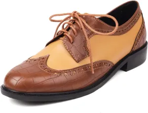 Ciuyurra Women Classic Lace up Oxford Shoes
