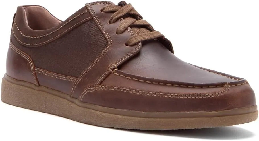 Clarks Men's Brayer Oxford Lace-Up,Brown,8 D US