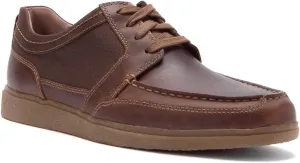 Clarks Men's Brayer Oxford Lace-Up,Brown,8 D US
