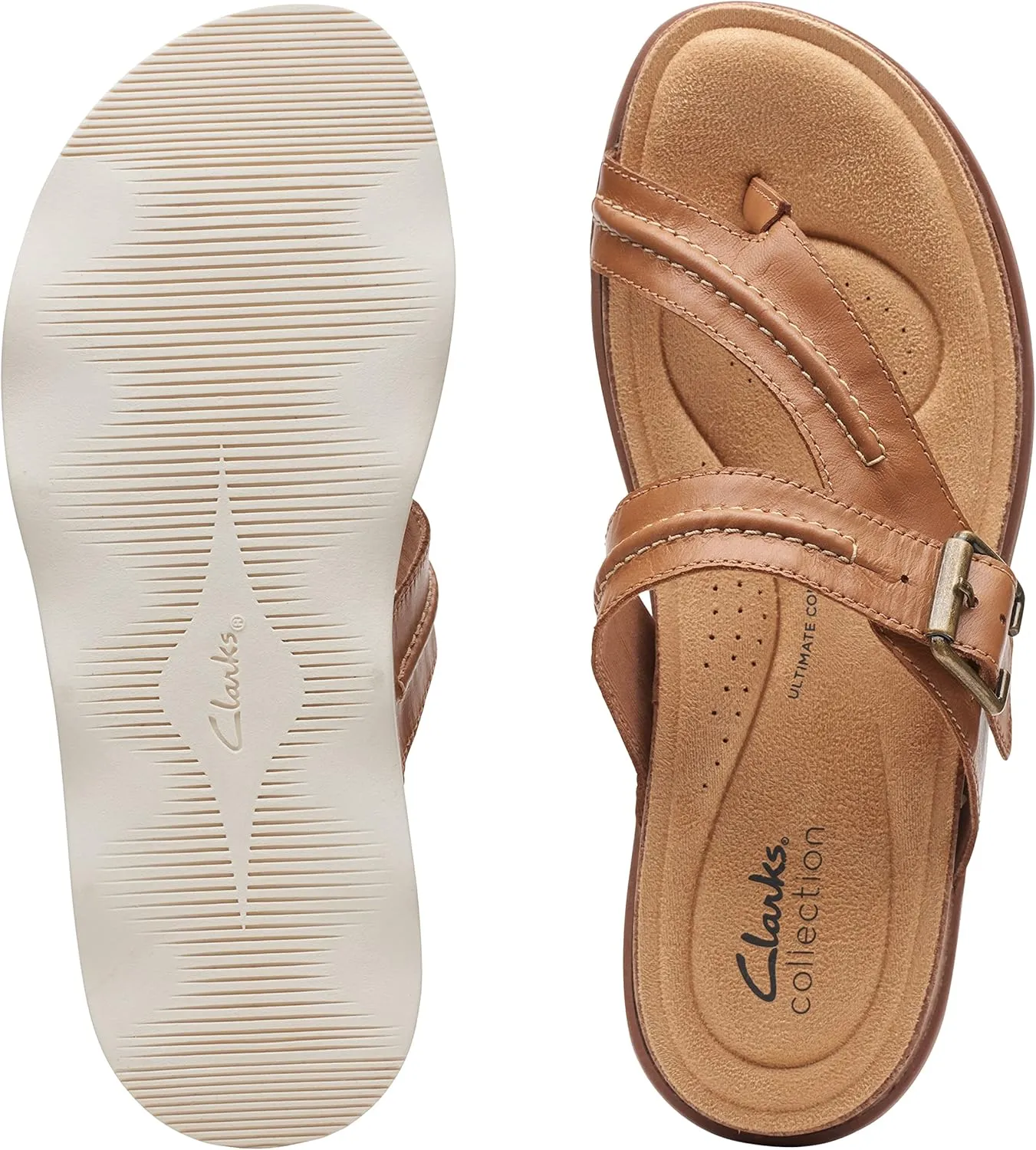 Clarks Women's Brynn Madi Flat Sandal
