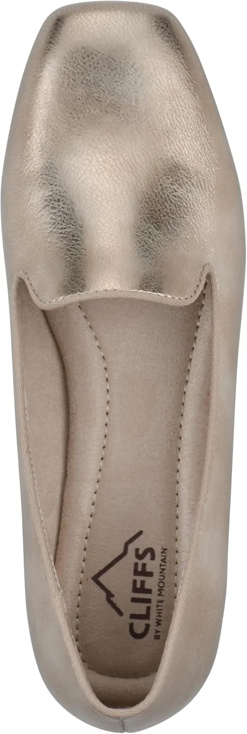 CLIFFS BY WHITE MOUNTAIN Women's Bessey Cushioned Loafer Flat