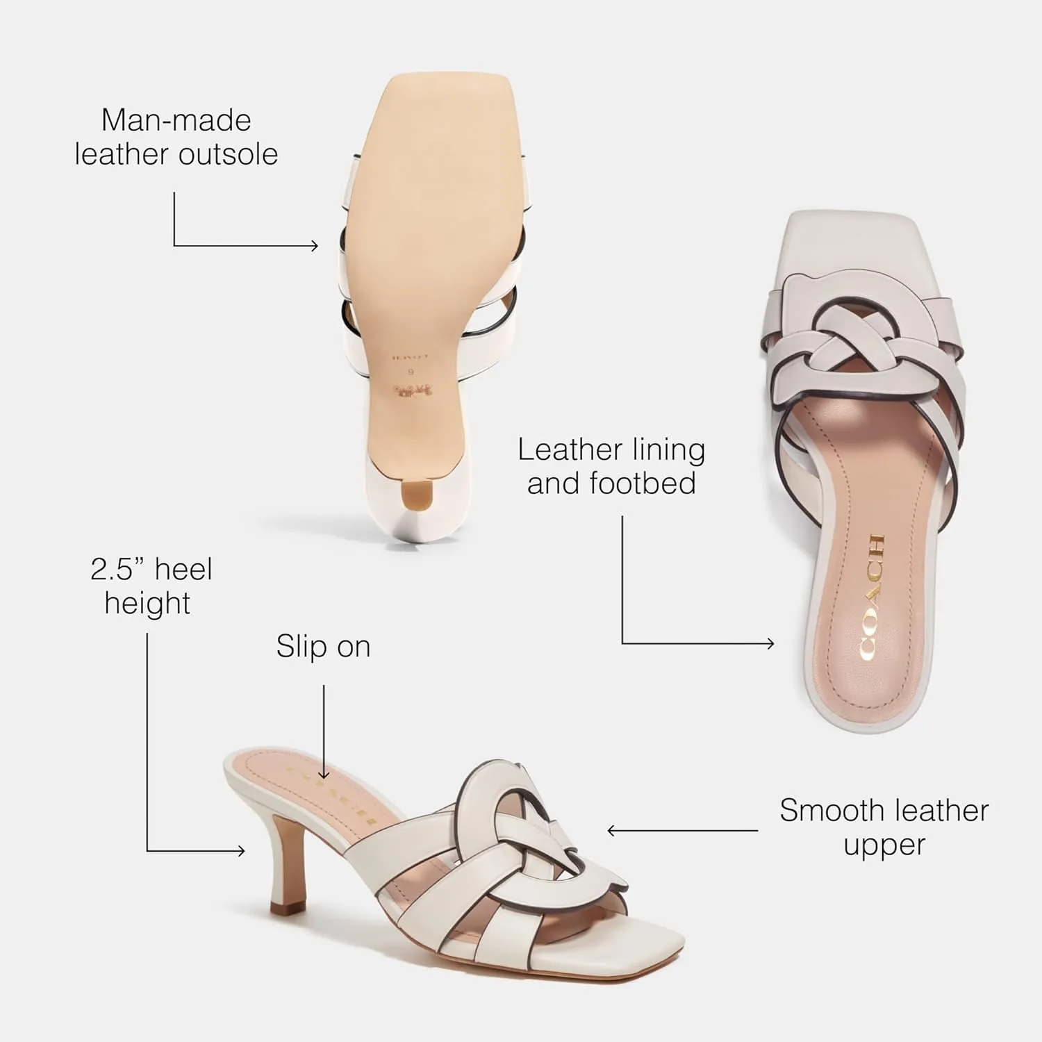Coach Women's Tillie Heeled Sandal