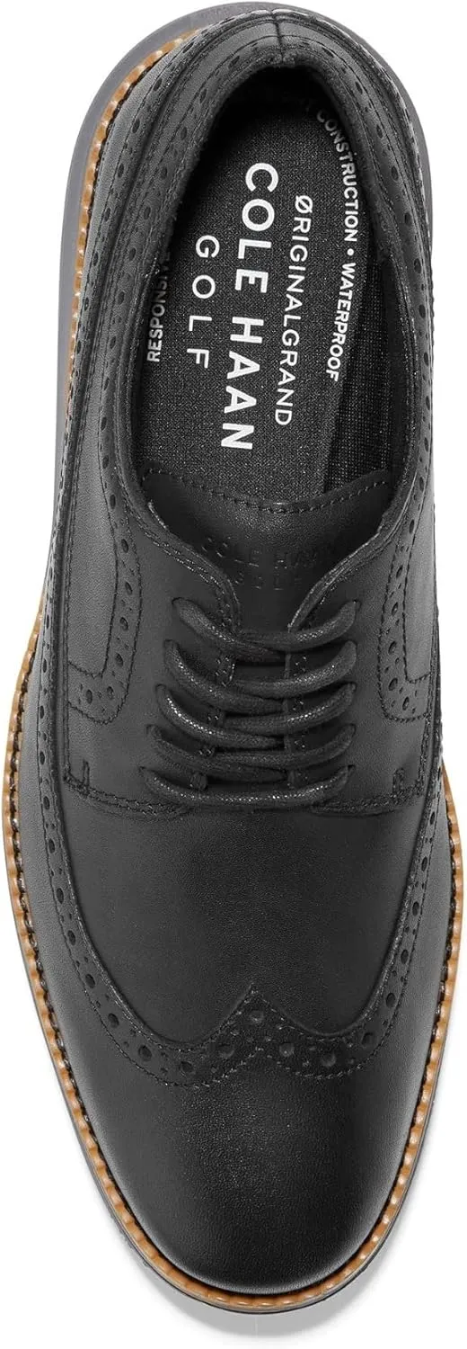 Cole Haan Men's Original Grand Wingtip Oxford Golf Sneaker