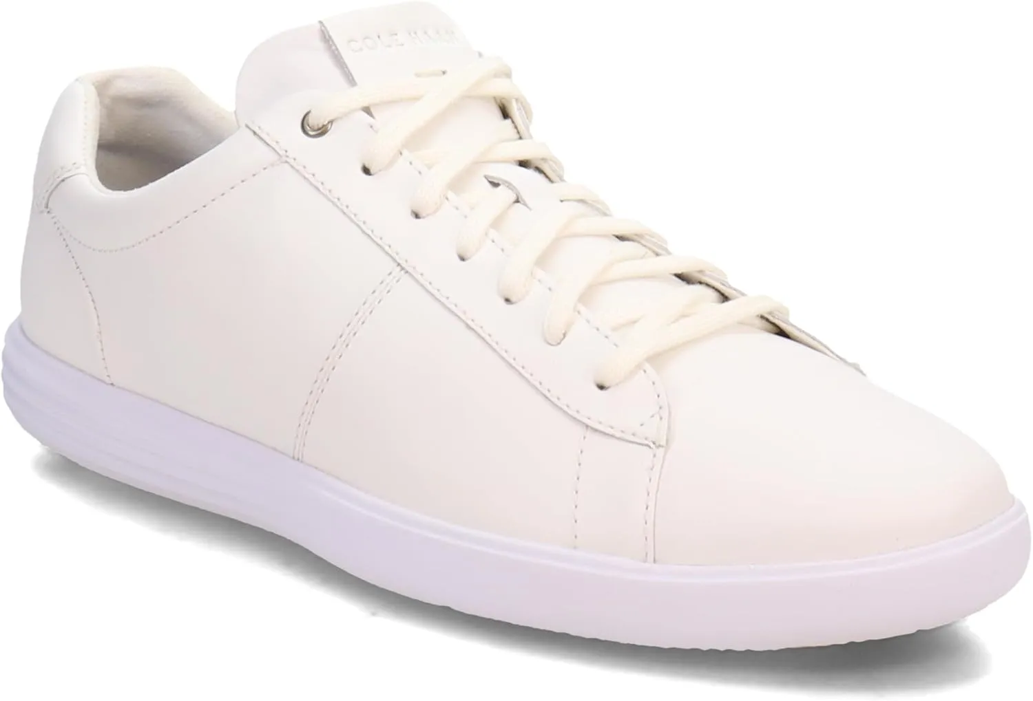 Cole Haan mens Reagan Lace Up Sneaker, Optical White, 12 US