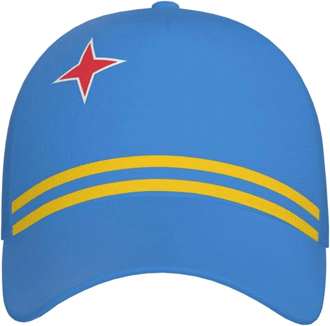 Cute Flag Baseball Hat Retro Flag Hats Women Men Packable Summer Travel Beach Sun Hat