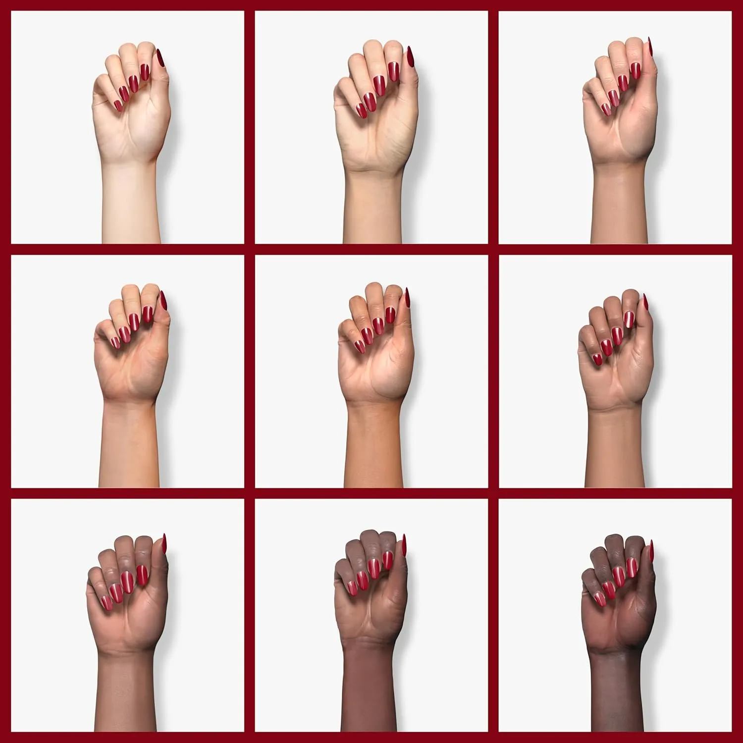 daniPro Doctor Formulated Nail Polish Always Be True - Deep Red Fingernail Polish & Toenail Polish, 0.5 oz with Undecylenic Acid, Biotin & Vitamins - Vegan Formula for Healthy Nails - USA-Made