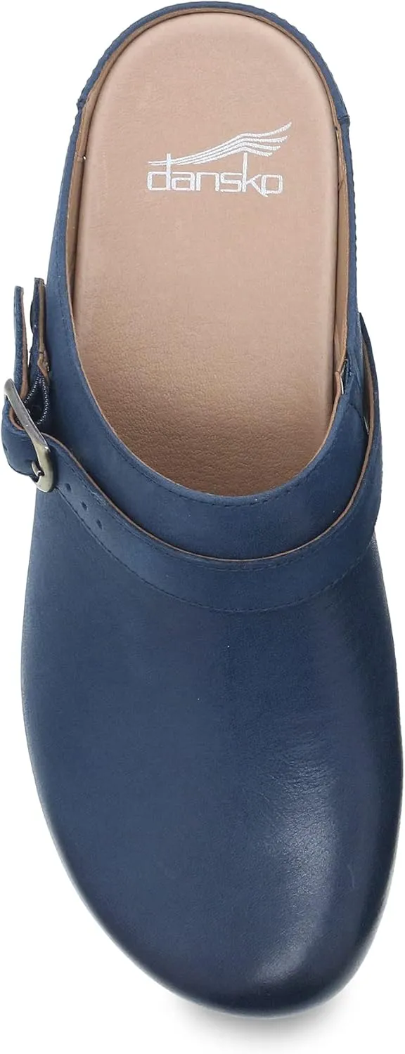 Dansko Berry Slip-On Mule Clogs for Women - Memory Foam and Arch Support for All -Day Comfort and Support
