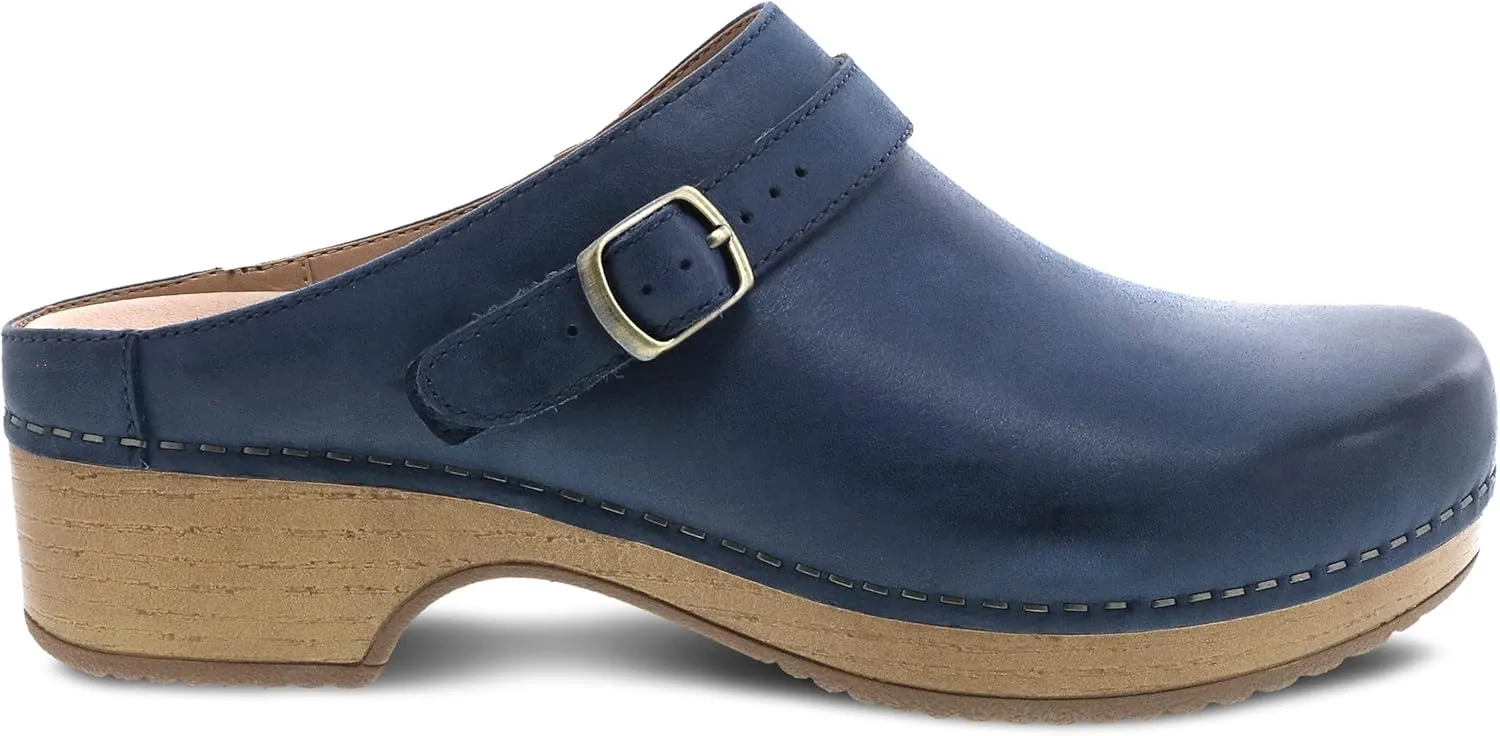 Dansko Berry Slip-On Mule Clogs for Women - Memory Foam and Arch Support for All -Day Comfort and Support