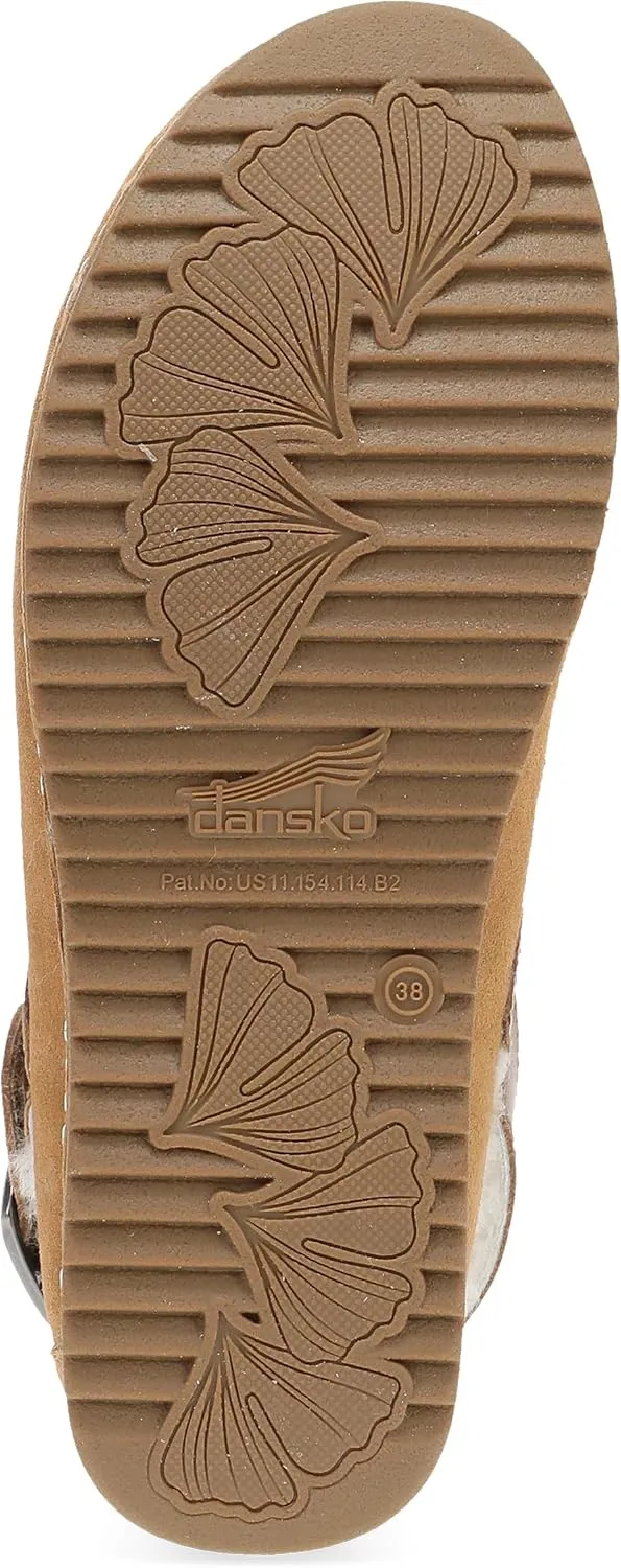 Dansko Women's Merrin Sling-Back Mule Clog-Dual Density Cork/EVA Midsole and Lightweight Rubber Outsole Provide Durable and Comfortable Ride on Patented Stapled Construction