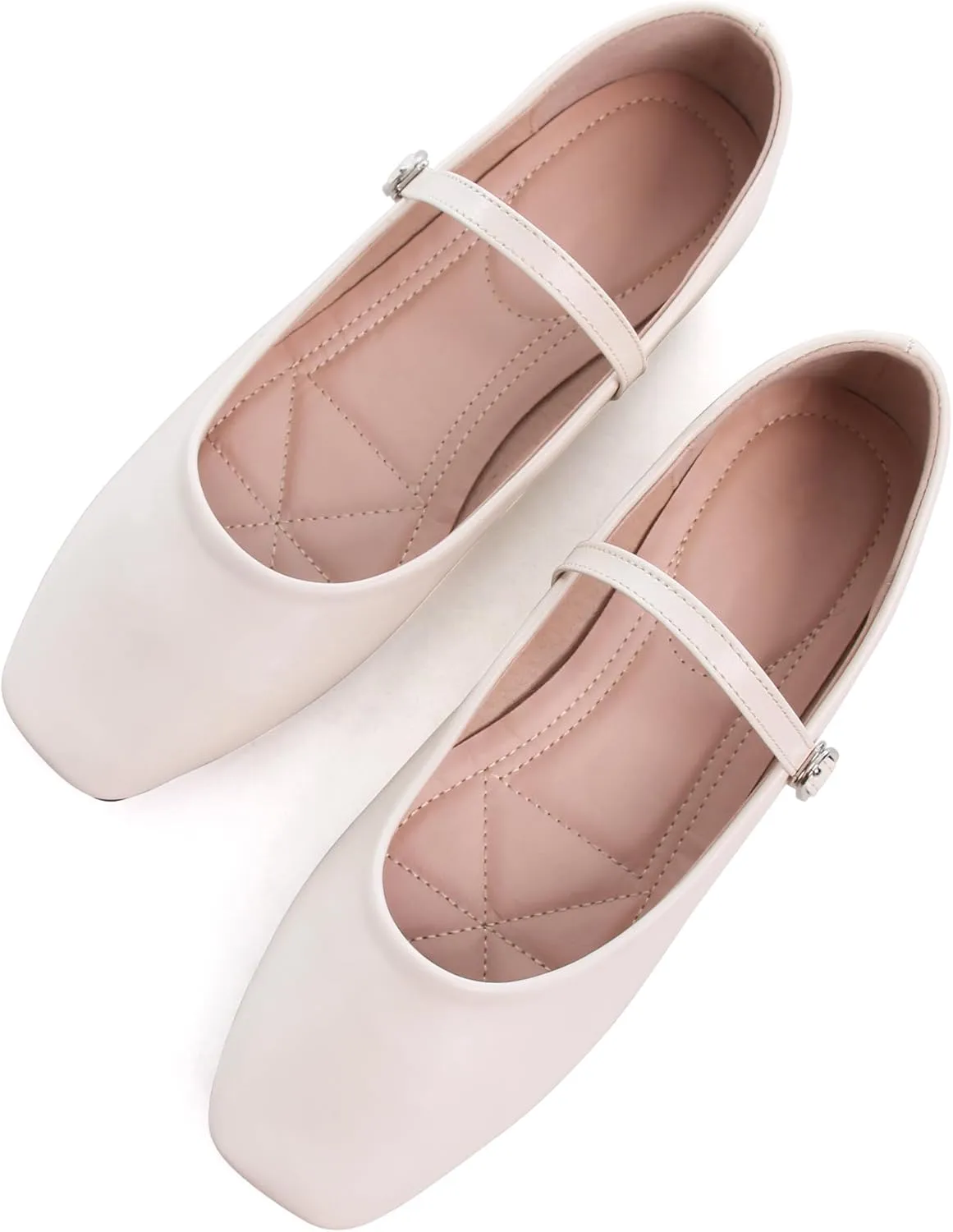 Dear Time Women's Flat Mary Jane Shoes Ankle Strap Round Toe Chinese Style Ballet Flats Casual Walking Shoes