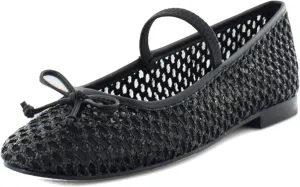 Dolce Vita Women's Carin Raffia Ballet Flat