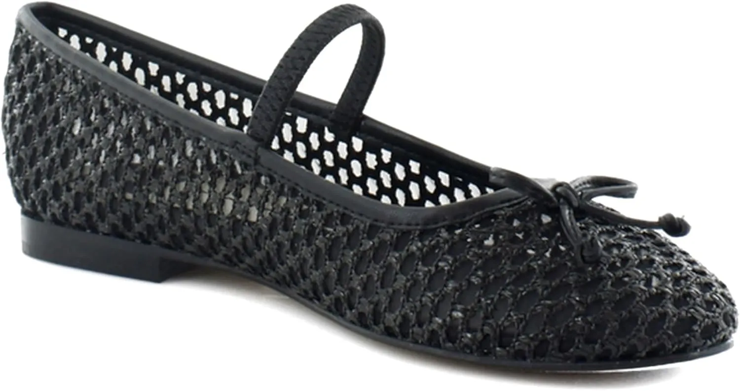 Dolce Vita Women's Carin Raffia Ballet Flat