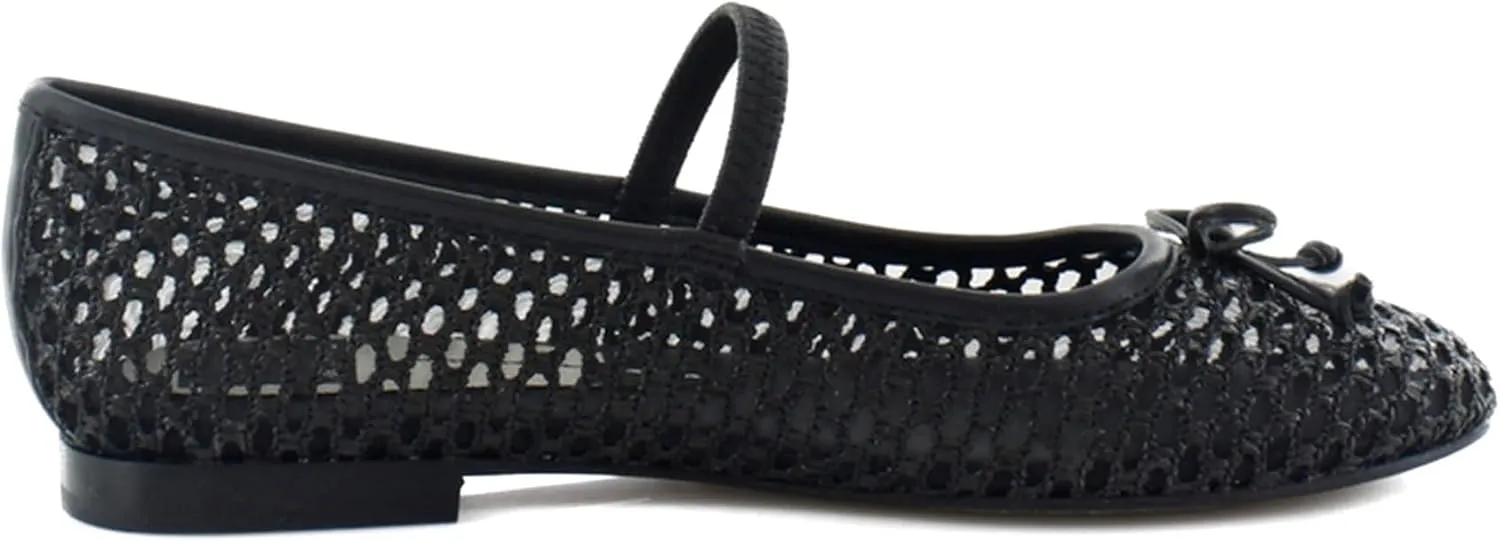 Dolce Vita Women's Carin Raffia Ballet Flat