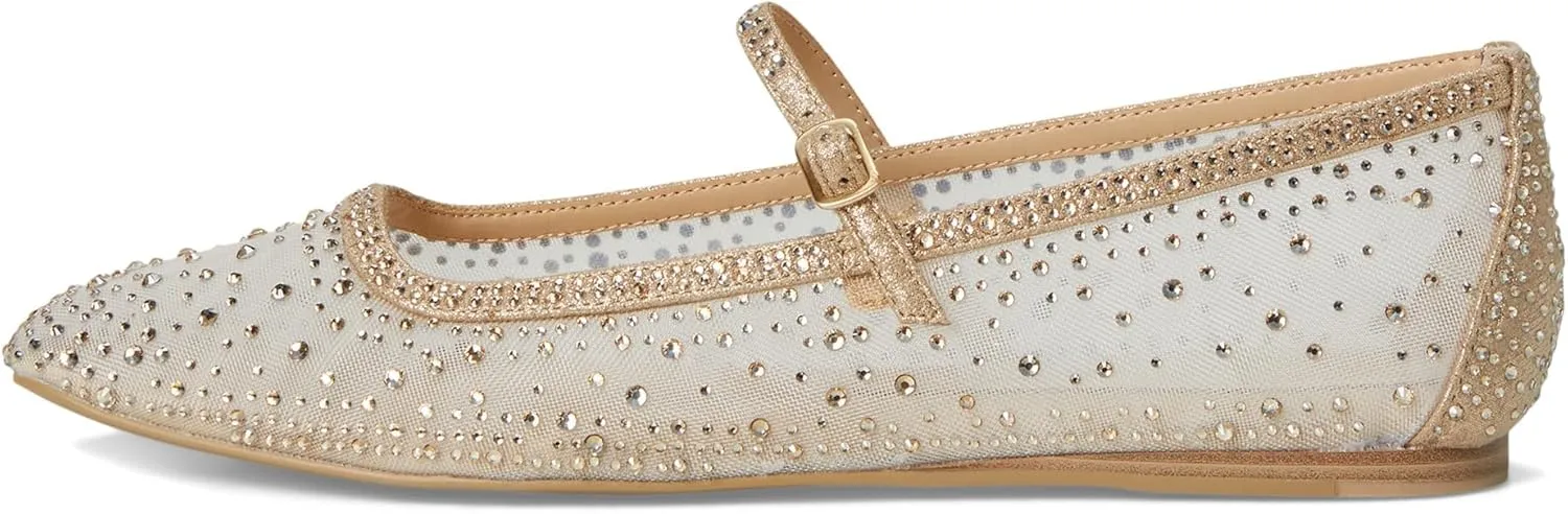 Dolce Vita Women's Reyes Crystal Ballet Flat