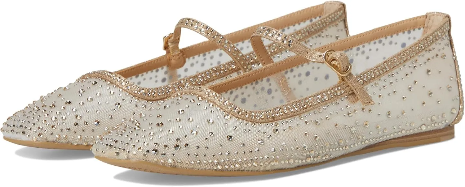 Dolce Vita Women's Reyes Crystal Ballet Flat