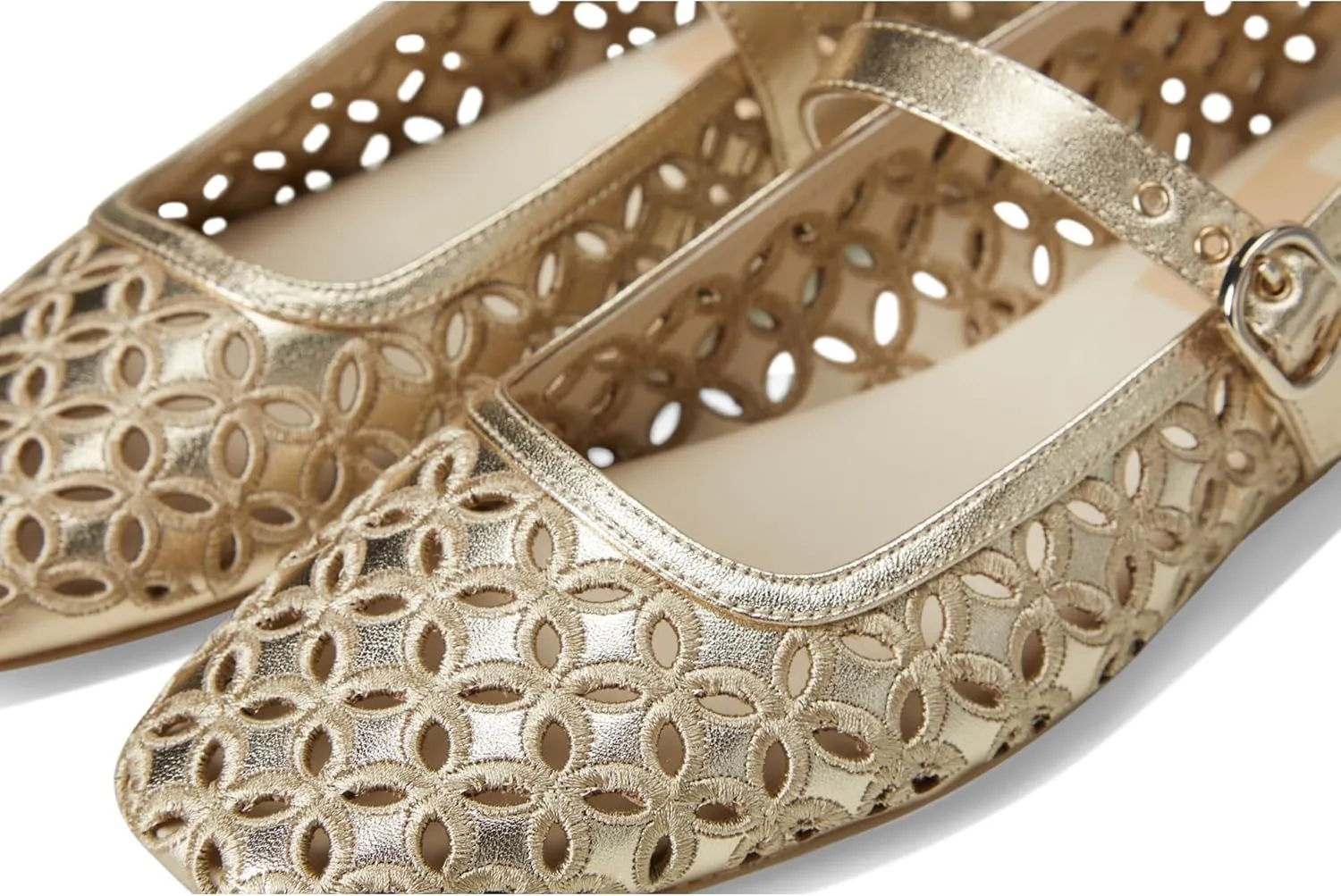 Dolce Vita Women's Rodni Eyelet Perf Ballet Flat
