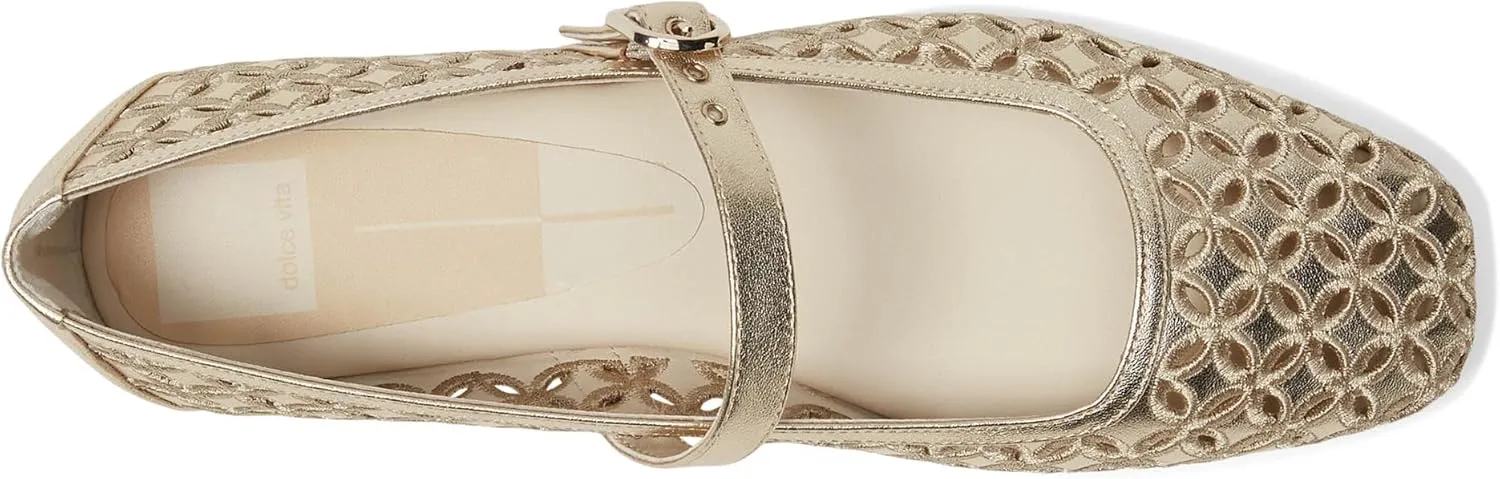 Dolce Vita Women's Rodni Eyelet Perf Ballet Flat