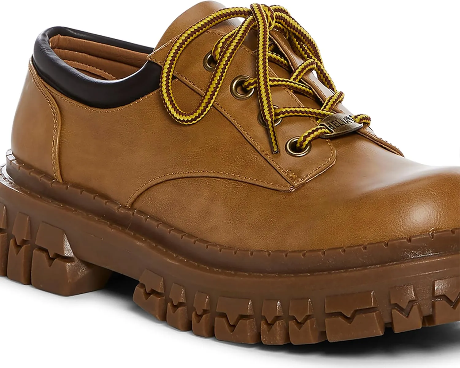 Dolls Kill Teen Craft Oxford Shoes by Delia's, Vegan Leather Lace-Up Chunky Platform Shoes