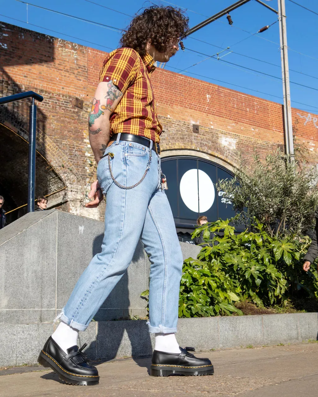Dr. Martens Adrian Quad Black Smooth 27989001