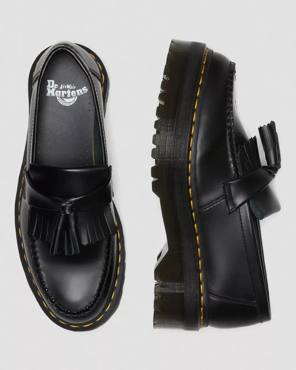 Dr. Martens Adrian Quad Black Smooth 27989001
